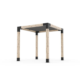 Pergola Kit with SHADE SAIL for 6x6 Wood Posts